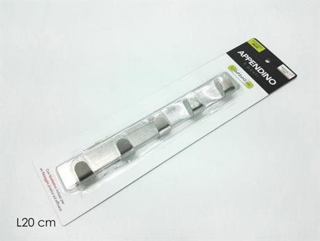 APPENDINO IN METALLO CROMATO SET 5PZ