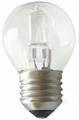 LAMPADINA SFERA ALOGENA E27 18W 230V TRASPARENTE