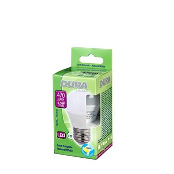 LAMPADINA SFERA P45 E27 5,5W 230V 470 LUMEN 4000K