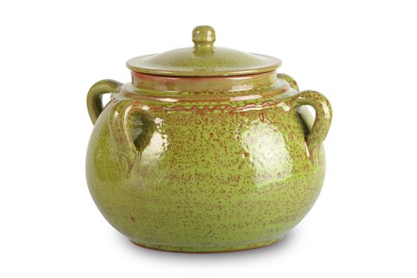 LEGUMIERA TERRACOTTA FASCINO ANTICO VERDE 25CM