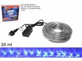 LUCI TUBO LED 20MT 3VIE COLORE BLU USO INTERNO/ESTERNO