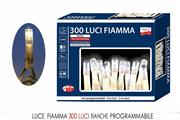 LUCI FIAMMA BIANCHE 300LUCI