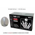 LUCI CATENA 160 LED PER ESTERNO GHIACCIO