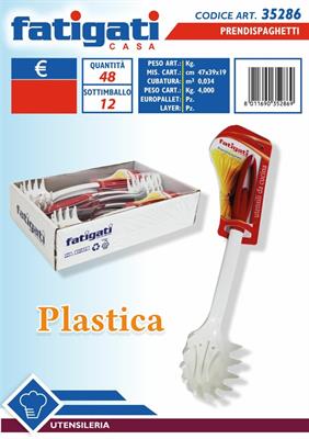 MESTOLO SPAGHETTI IN PLASTICA