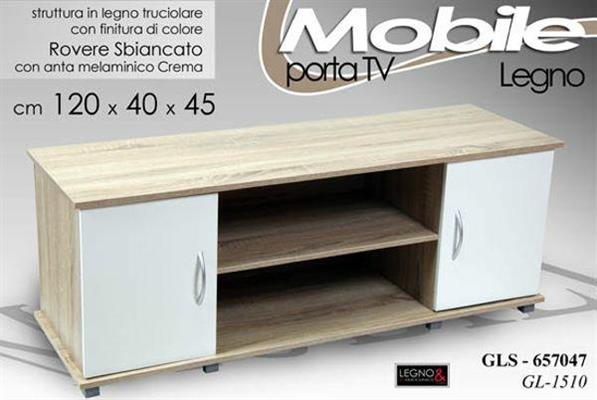 MOBILETTO TV CON 2ANTE 120X40X45CM