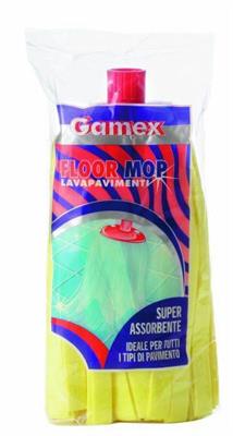 MOCIO RICAMBIO STAMPATO GIALLO GAMEX - Pulizia - Bottiglieri