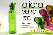 OLIERA IN VETRO 200CC COLORI ASS.