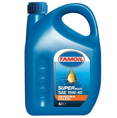 OLIO MOTORE PER AUTO 4LT 15W40 B TAMOIL SUPREM