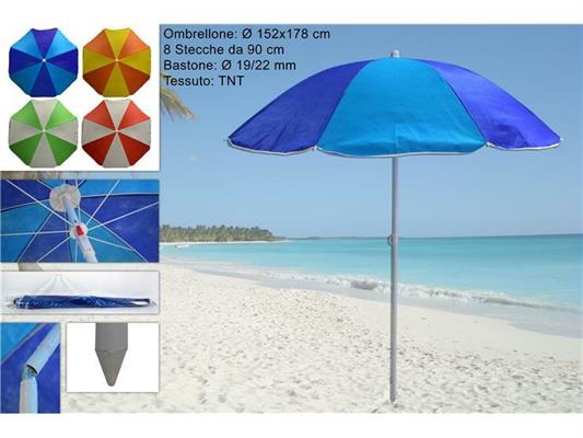 OMBRELLONE MARE 90CM TNT 8 STECCHE