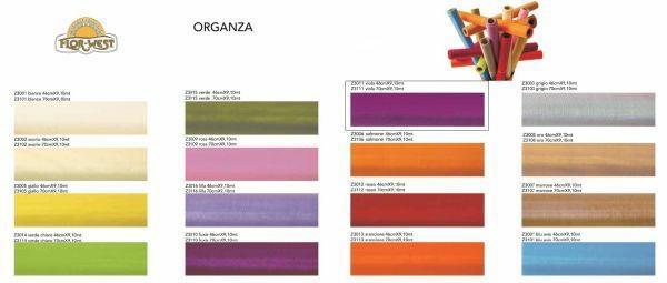 ORGANZA 46CMX9,10MT VIOLA