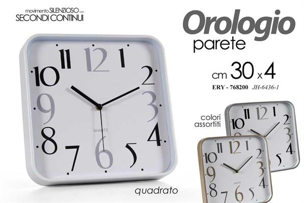 OROLOGIO QUADRO 30X4CM ASS.