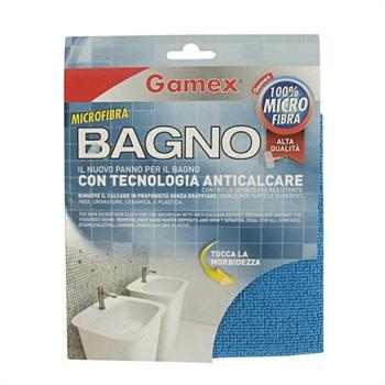 PANNO BAGNO MICROFIBRA 30 X 32 CM BLU/VERDE ART. 1414/1