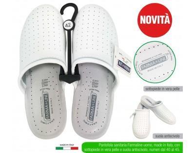 PANTOFOLA SANITARIA BIANCA DONNA 36/41