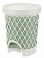 PATTUMIERA A PEDALE TRELLIS 16LT COLORE PANNA/CAMMEO 32X31XH