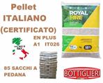 PELLET ROYAL FIRE MISTO FAGGIO ABETE 15 KG  EN PLUS A1