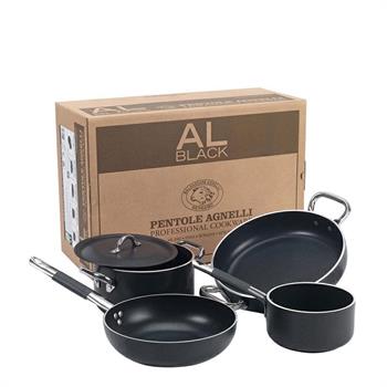 PENTOLAME ALBLACK 5PZ SET PER 2PERSONE