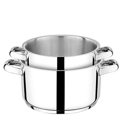 PENTOLA INOX ALICE SET 2 PZ 18/22 CM