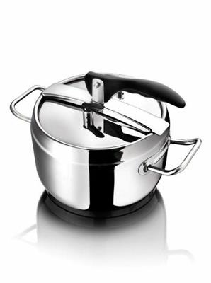 PENTOLA A PRESSIONE HOTPOT 3,5LT D.20CM INOX 18/10 FONDO IND